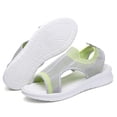 thumbnail image 6 of Anuirheih Womens Sandals Wedge Shoes, Comfortable Ankle Strap Open Toe Summer Sandals Casual Outdoor Mesh Breathable Wedges(Gray), 6 of 8
