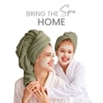 thumbnail image 2 of Martex 6-Piece 100% Ringspun Cotton Towel Set, Quick Dry Soft & Absorbent, Green, 2 of 8