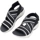 thumbnail image 2 of Sandalias cruzadas elásticas para mujer, zapatillas de verano, zapatos de playa con tacón de cuña para ocio Wmkox8yii  sa3833, 2 of 3