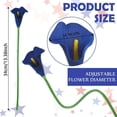 thumbnail image 3 of 4th of July Artificial Flowers Red White and Blue Decoration, Anniversary Patriotic Calla Lily Picks Decorations, Independence Day, Memorial Day Table Decor, 3 of 6