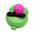 thumbnail image 2 of pitrice Pickleball Trainer Beginner Exercise Outdoor Sports Training Base Pickleball Pink Ball Green 16x25cm, 2 of 6