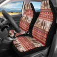 thumbnail image 2 of POLERO Nonslip Front Seat Cover for Van, Removable Easy Installation Auto Seat Covers Polyester 2 Pcs, Horse, 2 of 13