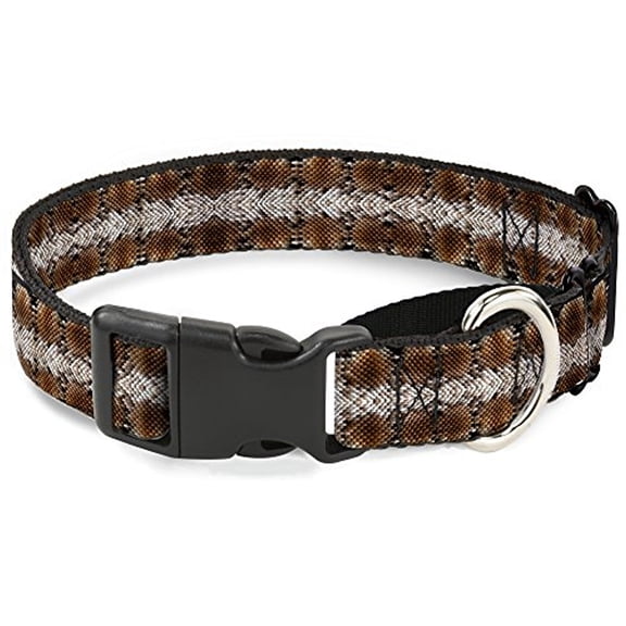 Buckle-Down Martingale Dog Collar - Snake Skin 3 Grays