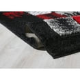 thumbnail image 7 of Rectangle Rita Black Shag 5 ft. x 7 ft. Area Rug for Entryway, Living Room, Dinning Room, etc., 7 of 7