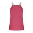 thumbnail image 6 of Hot days, bold styles Olyvenn Summer Hollow Out Wrap Sleeveless Camisole Fashion Vacation Loose Tank Top Holiday Shirt Casual Vest Women Going Out Tank Top Hot Pink XXL, 6 of 6