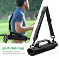 thumbnail image 2 of Portable Golf Club Carrier Bag Lightweight Carry Driving Training Travel Range Adjustable Course Shoulder Strap Crossbody Bag blue, 2 of 5