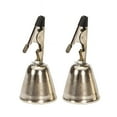 thumbnail image 1 of 2pcs Campana de pesca de metal Campana de pesca de mar Alerta de anillo de alarma de mordida Abanopi Campana de metal, 1 of 7