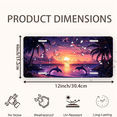 thumbnail image 2 of 1 Pcs 2D Flat License Plate Covers & Frames, Sunset For Decorative Front, Waterproof For Decoration Aluminum License Plate Covers & Frames Cover For Men Women, 12" X 6", 2 of 6