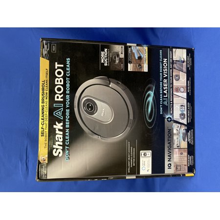 New Shark AI Wi-Fi Connected Robot Vacuum with Advanced Navigation -RV2011