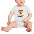 thumbnail image 2 of Just A Little Spanish Cute Baby Clothing Bodysuits For Boy Girl, 2 of 5
