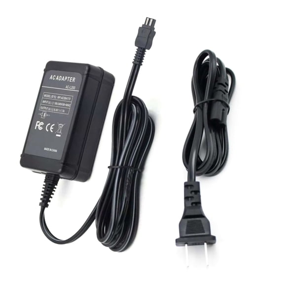 AC Adapter Universal Voltage, Safe Secure Power for DCR-HC, DCR-SR, DCR-DVD Series