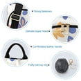 thumbnail image 7 of FORMRS Women's Travel Backpack Purse Anti-Theft Hidden Pockets Casual Shoulder Bag, Blue Retro Flower, 7 of 7