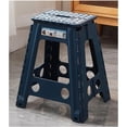 thumbnail image 1 of Folding Step Stool 16 ""stool 330 LBS Plastic Folding Step Stool for Adults Step Stool for Kitchen, Bathroom, Dining Room Step Stool, Folding Step Stool (Blue), 1 of 7