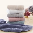 thumbnail image 3 of REGALWOVEN Cotton Hand Towels, 13" x 29" Solid Soft Absorbent Hand Towel for Bathroom, Kitchen Brown 2-Piece, 3 of 5