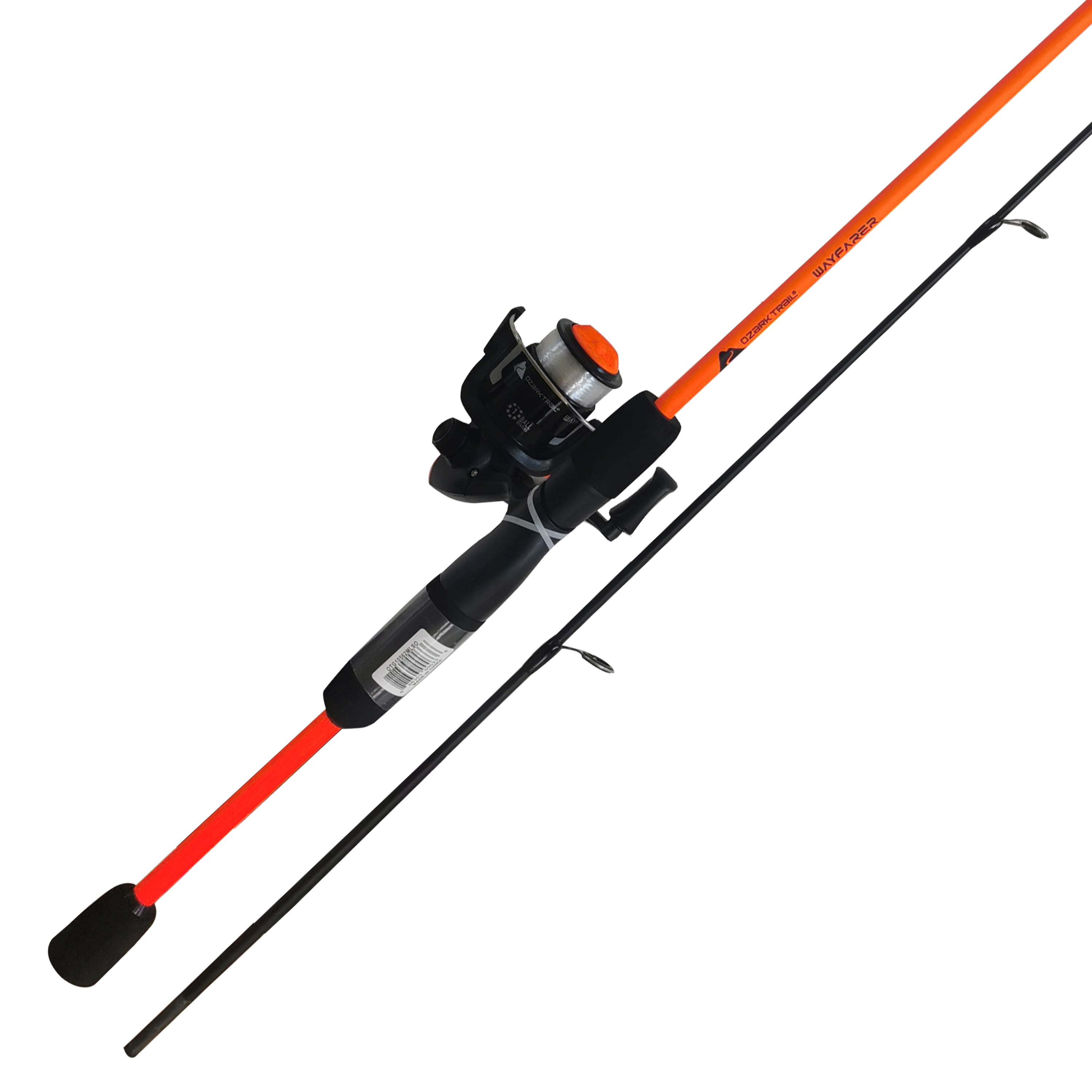 Ozark Trail Baitcast Fishing Rod Sock - Orange/Black - Walmart.com