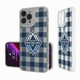 thumbnail image 3 of Vancouver Whitecaps FC iPhone Plaid Design Clear Case, 3 of 7