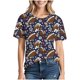 thumbnail image 3 of TaTaai Women Casual Loose T-Shirt Football Print Crew Neck Short Sleeve Stylish Ladies Daily Street Wear Lightweight Breathable Non-See-Through Machine Washable Summer Top Gift, 3 of 7