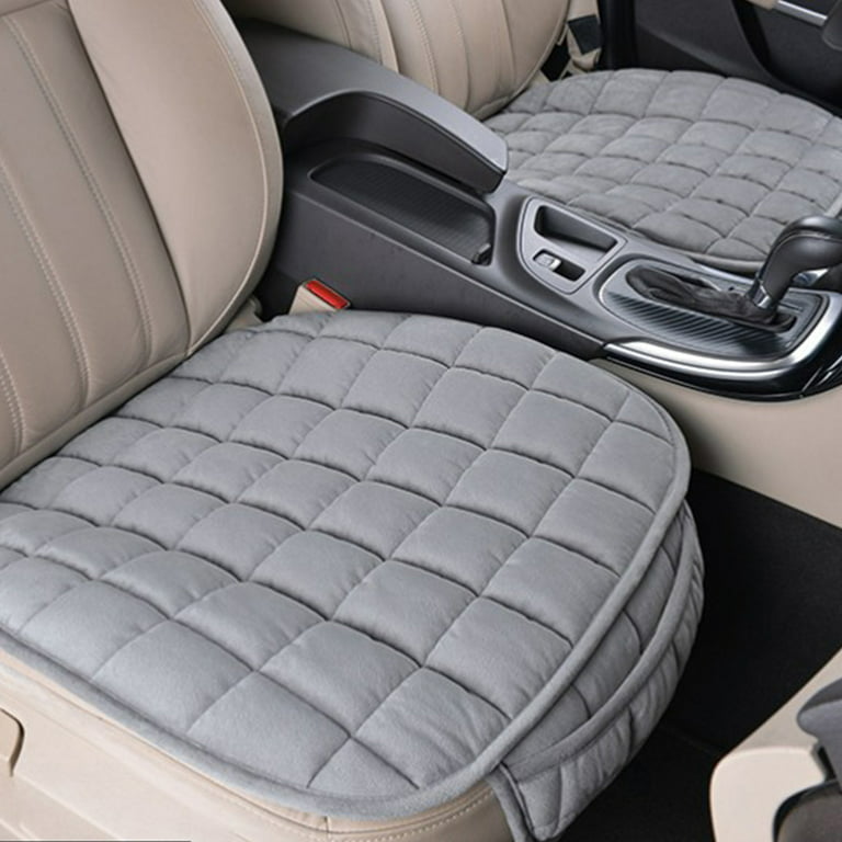 GENEMA Car Seat Cover Winter Warm Cushion Protector Auto Rear Chair Mat  Antislip Universal Front Chair Breathable Pad 