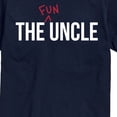 thumbnail image 3 of Instant Message - The Fun Uncle - Men's Short Sleeve Graphic T-Shirt, 3 of 6