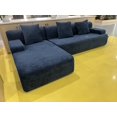 thumbnail image 4 of LiviNest Modular Sectional Sofa: Deep Seat Cloud Comfort & Flexible L/U Shape Configurations for Home Social Gatherings - Corduroy Fabric with Storage Pocket & No Assembly Required for Adults & Hosts, 4 of 6
