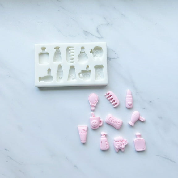 TOILETRIES BAKING MOLD FOR CUPCAKES, CAKEPOPS, CHOCOLATE STRAWBERRIES, PRETZELS & RICE KRISPIES