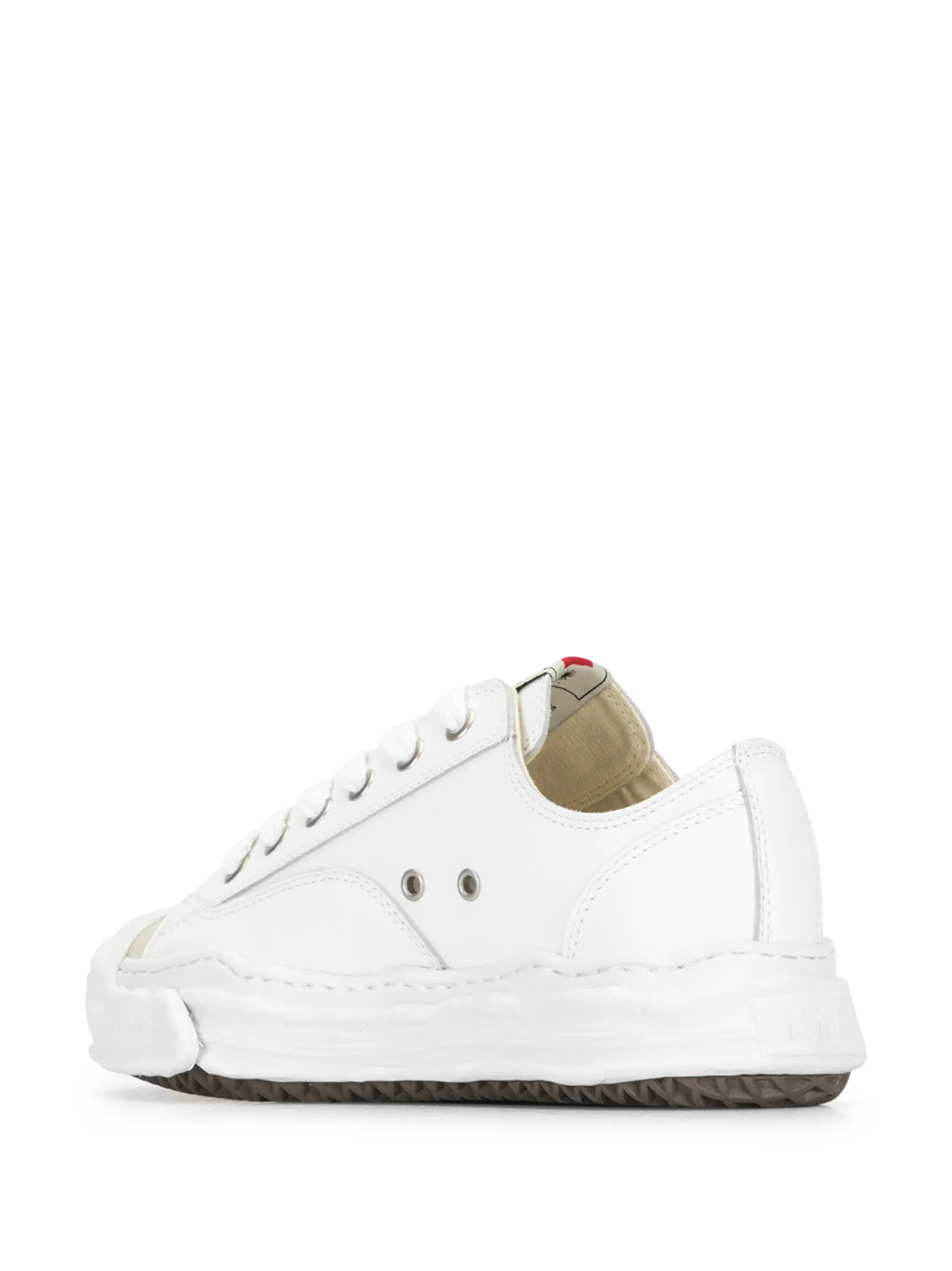 Maison MIHARA YASUHIRO MMY Latte White Shoes Original Sole low-top