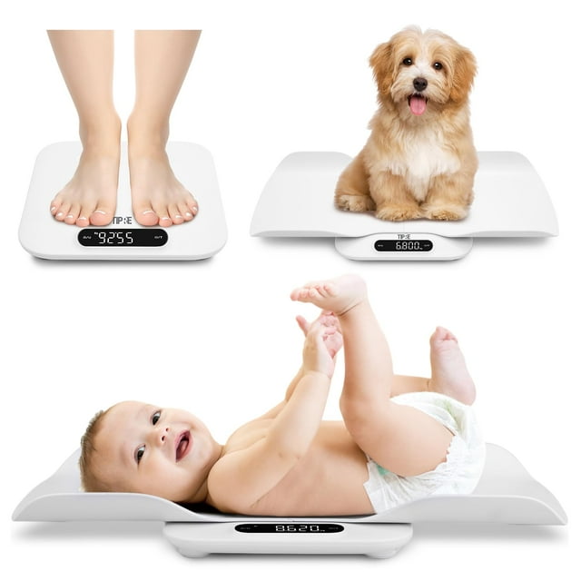 Báscula TIPRE para bebés, mascotas y adultos, 180 kg