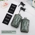 thumbnail image 2 of Set dispensador de jabón Segbeauty Glass de acero inoxidable de 450 ml, 2 of 7
