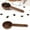 D, variant on Walnut Wood Coffee Spoon - Natural Measuring Scoop for Ground Coffee & Tea
