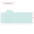 thumbnail image 2 of Nestl Body Pillow Case, Microfiber Body Pillow Cover, Body Pillowcase Size (20"x54"), Aqua, 2 of 3