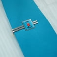 thumbnail image 2 of Soda Pressed Pun So Depressed Funny Humor Square Tie Bar Clip Clasp Tack- Silver or Gold, 2 of 5