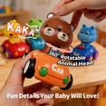 thumbnail image 4 of 4-Pack Press and Go Toy Cars for Toddlers 1-3, Animal Racing Car Infant Play Vehicle Set, Montessori Toys for 1 Year Old Boy Girl Birthday Gift, Push and Go Cars for Baby 6-12 12-18 Months, 4 of 7