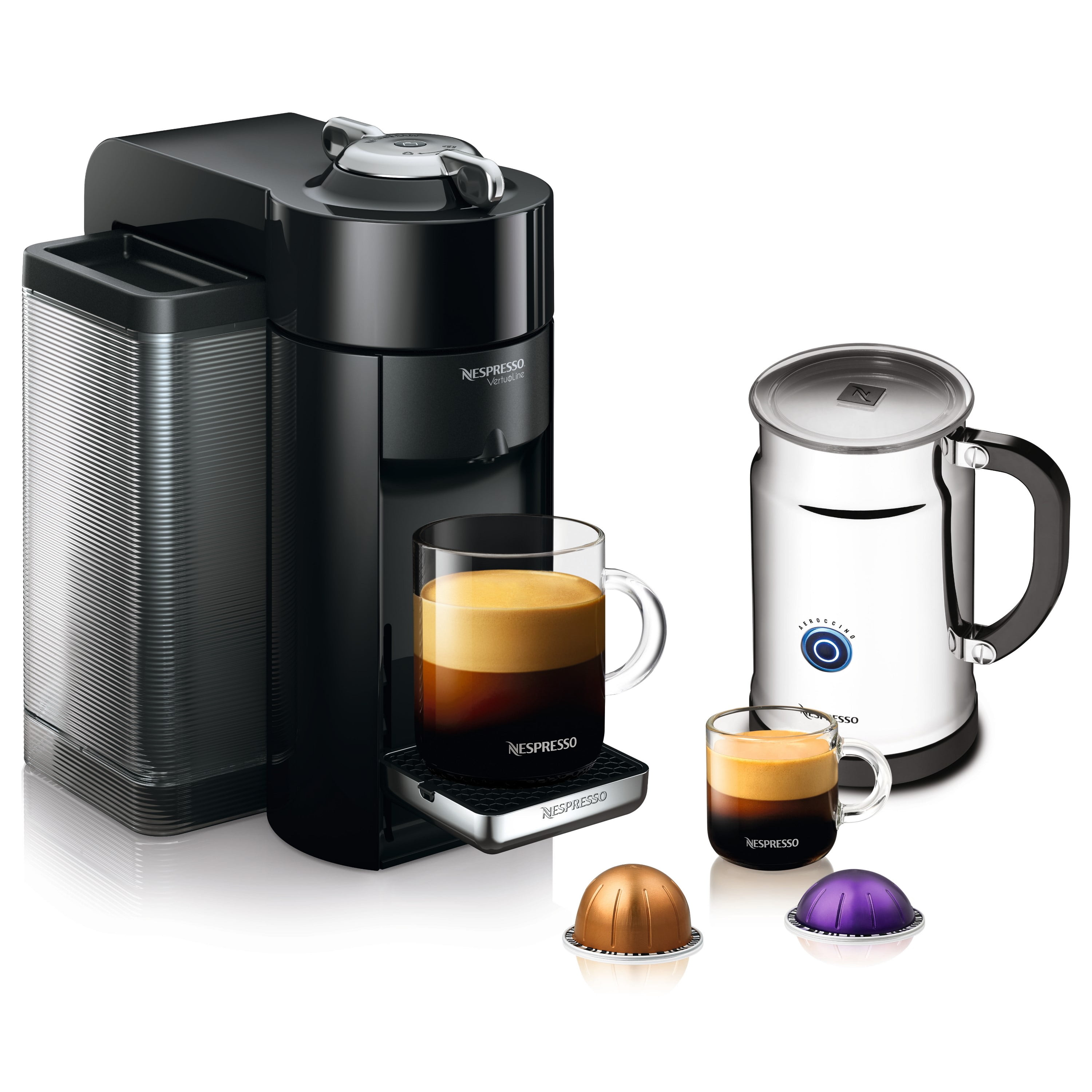 Nespresso Evoluo Deluxe Black Bundle Espresso Machine