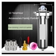 thumbnail image 2 of Full-flow Household Main Pipe Sediment Stainless Steel Prefilter Well Water Tap Water Purifier Water Filter System, 2 of 5