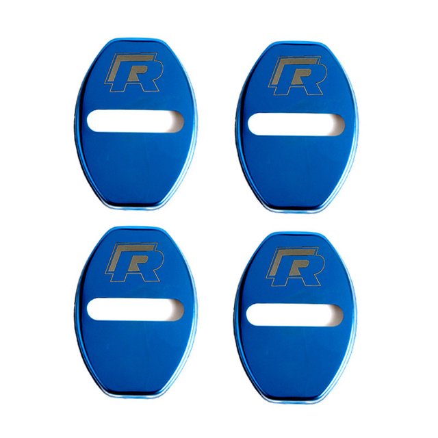 4 Piezas Volkswagen VW Cubierta De Bloqueo De Puerta De Coche De Acero Inoxidable GOLF Bora Jetta POLO Passat Accesorios