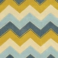 thumbnail image 2 of Linon Trio Collection Horizontal ZigZag Indoor Area Rug, 2 of 6