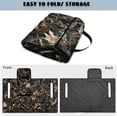 thumbnail image 5 of Xixirimido Golf Cart Seat Covers, Golf Cart Seat Towel Blanket with 4 Front Pockets Fits for EZGO Yamaha Club Car & More 2 Person Seats Golf Carts, Vintage Tree Camouflage, 5 of 7