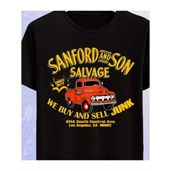 Hot Trending T-Shirt With [Retro Tv Tee] Sanford And Son Salvage Retro Tv Men'S Tee, Ultra Soft