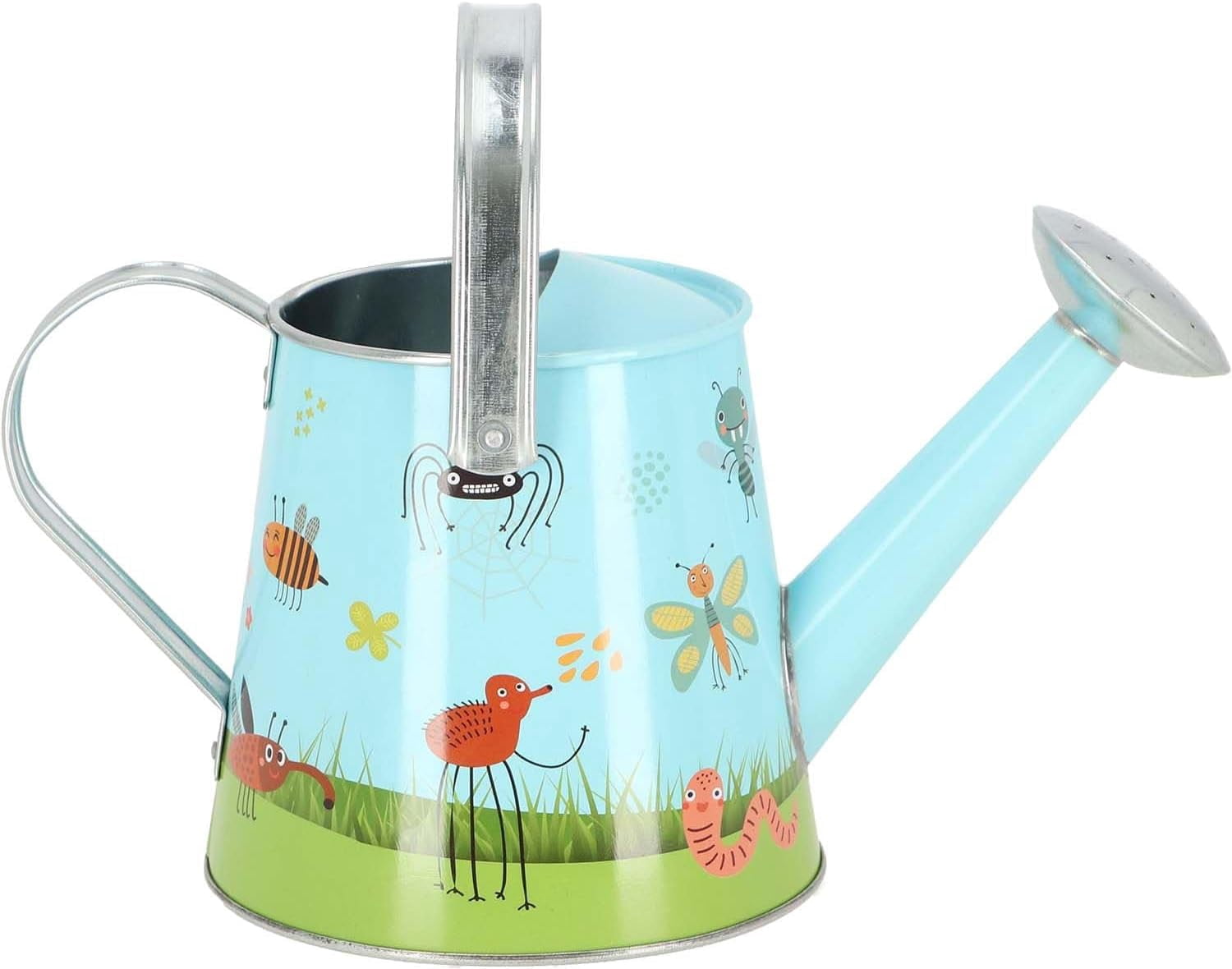 Esschert Design Metal Watering Can, 3 Liters, Multicolor
