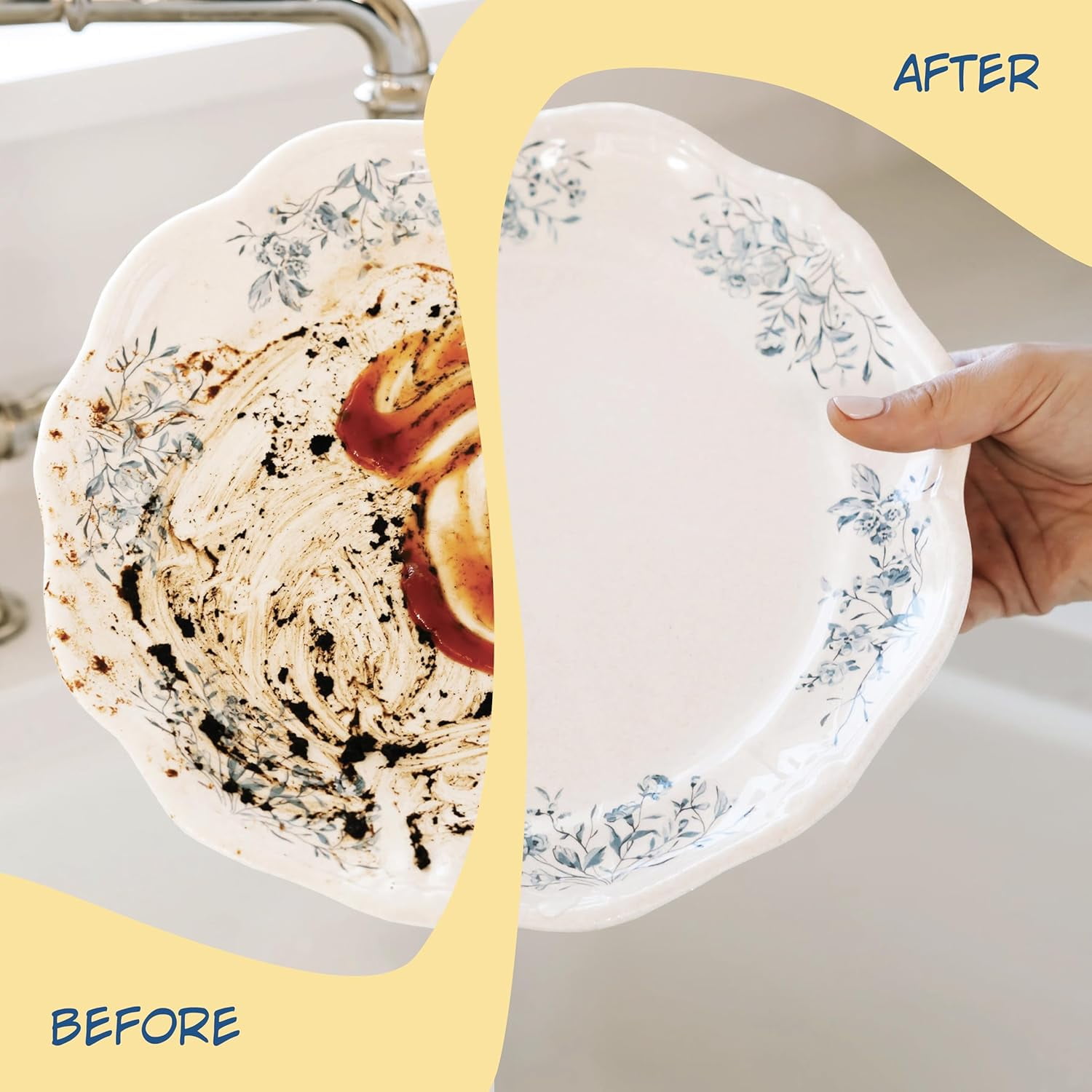 Dishwasher Powder - 50 Load Plant-Based Detergent Septic Safe, Fragrance-Free Easily Penetrates Grease & Food Particles Phosphate-Free ( Canada)