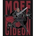 thumbnail image 2 of Girl's Star Wars: The Mandalorian Gideon Retrieve The Asset  Graphic Tee Black Large, 2 of 4