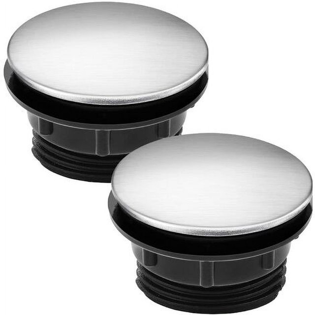 Tapa del orificio del fregadero de la cocina, tapón de la placa del orificio del grifo, tapón de acero inoxidable de 28-40 mm, tapón del grifo del baño, accesorios para desbordamiento del fregadero