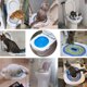 thumbnail image 3 of Entrenador de inodoro para gatos Inodoro con foso en cuclillas Inodoro Limpieza de mascotas Defecación Caja de arena para gatos Inodoro para gatos, 3 of 4