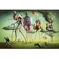 thumbnail image 1 of Dali American Dream - Canvas OR Print Wall Art, 1 of 1