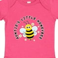 thumbnail image 4 of Inktastic Auntie's Little Honeybee Boys or Girls Baby Bodysuit, 4 of 5