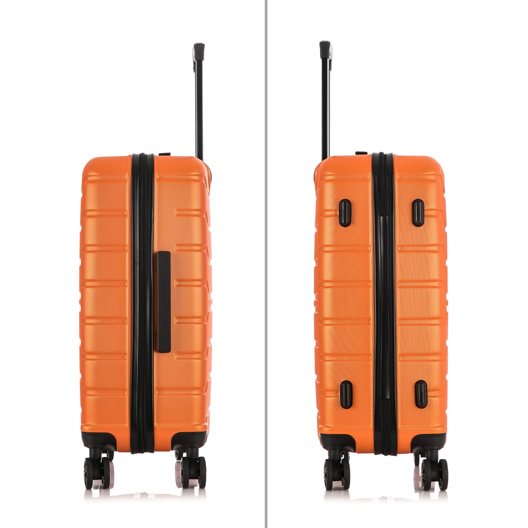 InUSA Trend 28" Hardside Lightweight Luggage with Spinner Wheels, Handle, and Trolley, Orange