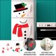 thumbnail image 3 of 2 unids encantadora navidad refrigerador pegatina magnética de dibujos animados PVC decoración magnética, 3 of 6