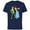 Navy, variant on Disney Peter Pan and Wendy Darling Kiss Valentine’s Day - Short Sleeve Cotton T-Shirt for Adults - Customized-Black