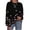 *Black, variant on ClodeEU Women's Printed Loose-Fit Round Neck Drop Shoulder Sweatshirt ,Plus Size Spring Clothes Black,Womens Plus S