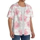thumbnail image 2 of Fotbe Cartoon Pig Camisa Estampada de Manga Corta para Hombre, Casual de Verano, Estilo Playero, Sin Arrugas-4X-Large, 2 of 5